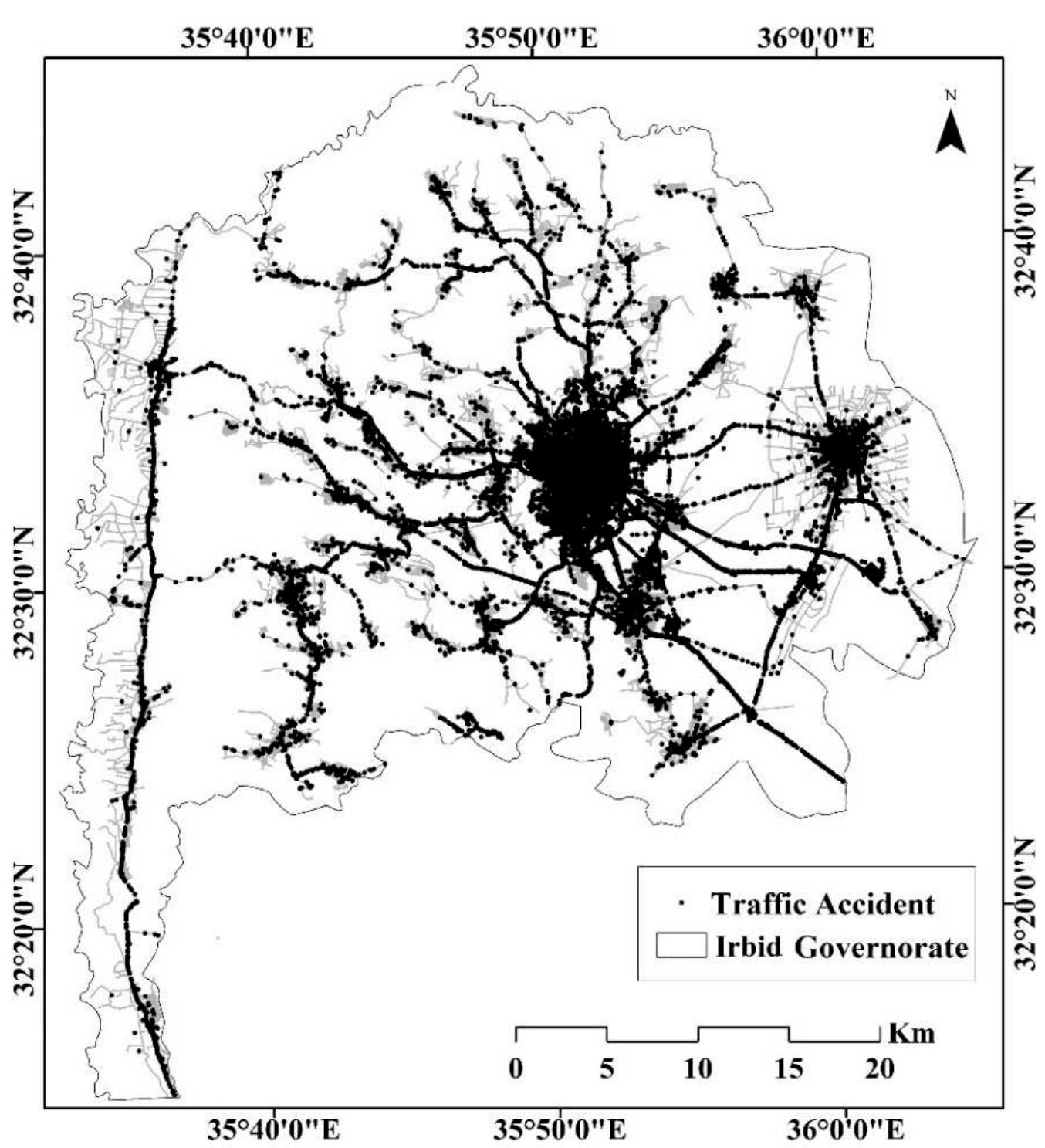 Figure 4 - from Spatiotemporal Analysis of Traffic Accidents
