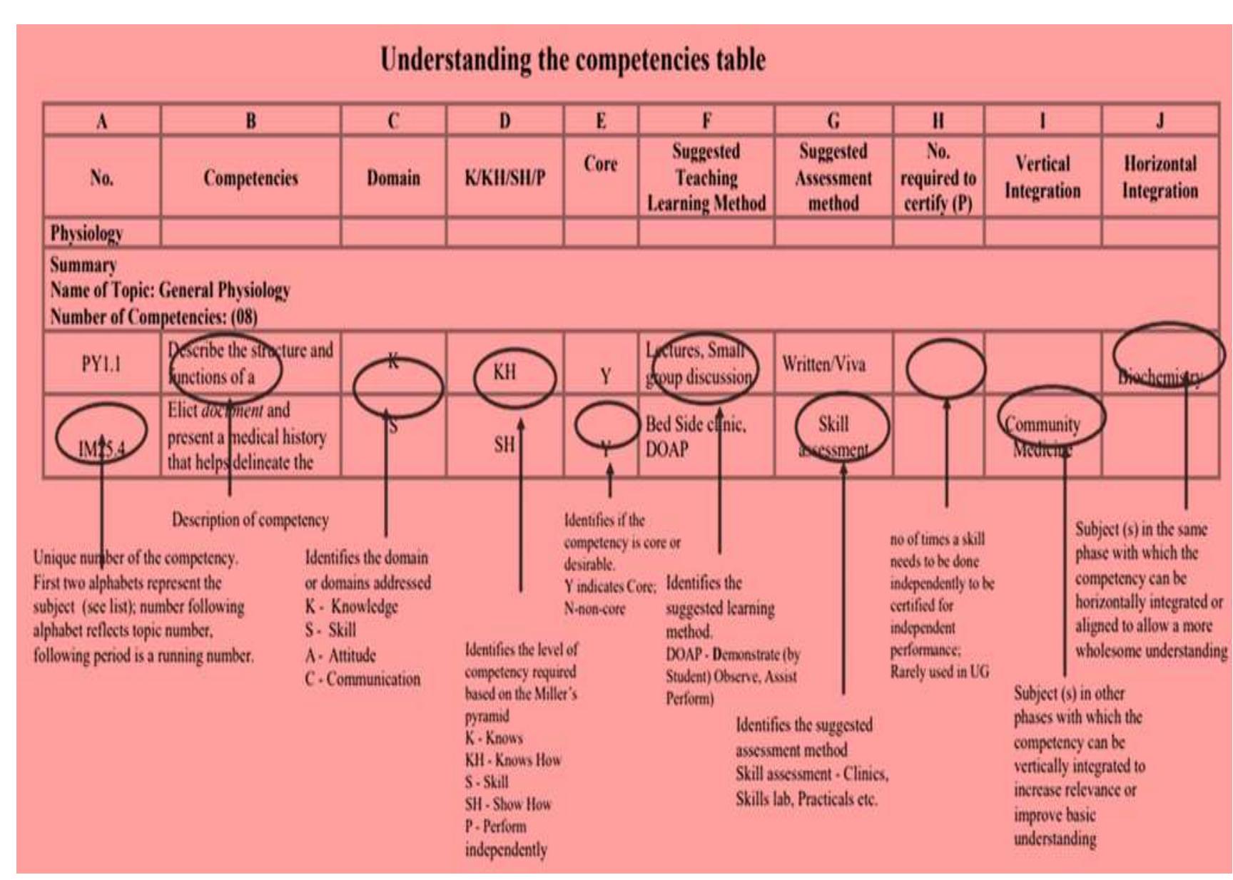 Pathologist Competency Template (PDF) Competency Based Medical Education: An Overview and Application ...
