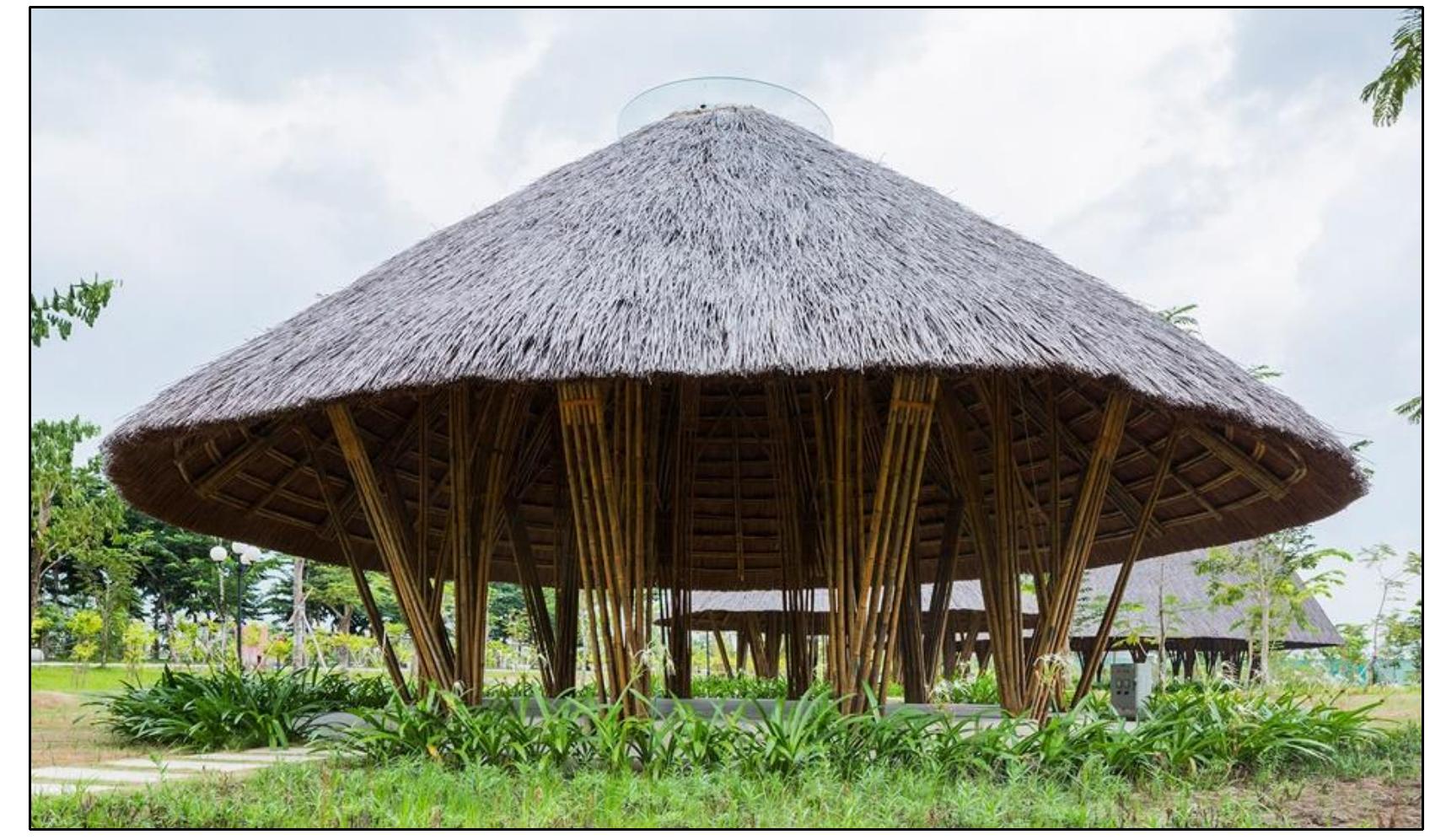 Talaba Structures Figure 172 - Bamboo construction as a sustainable building