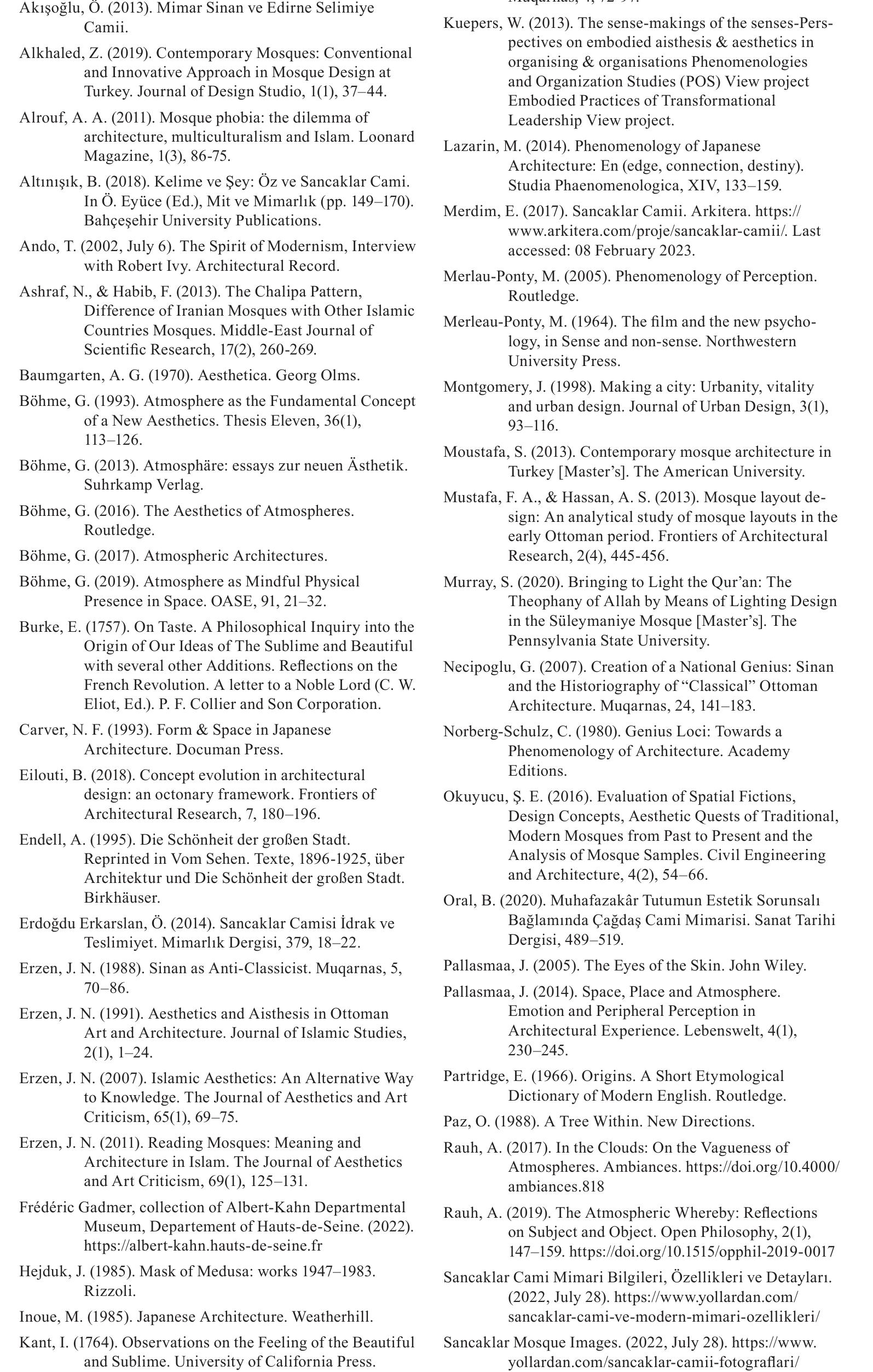 Kant, I. (1790). Critique of Judgement. Clarendon Press.  5. References 