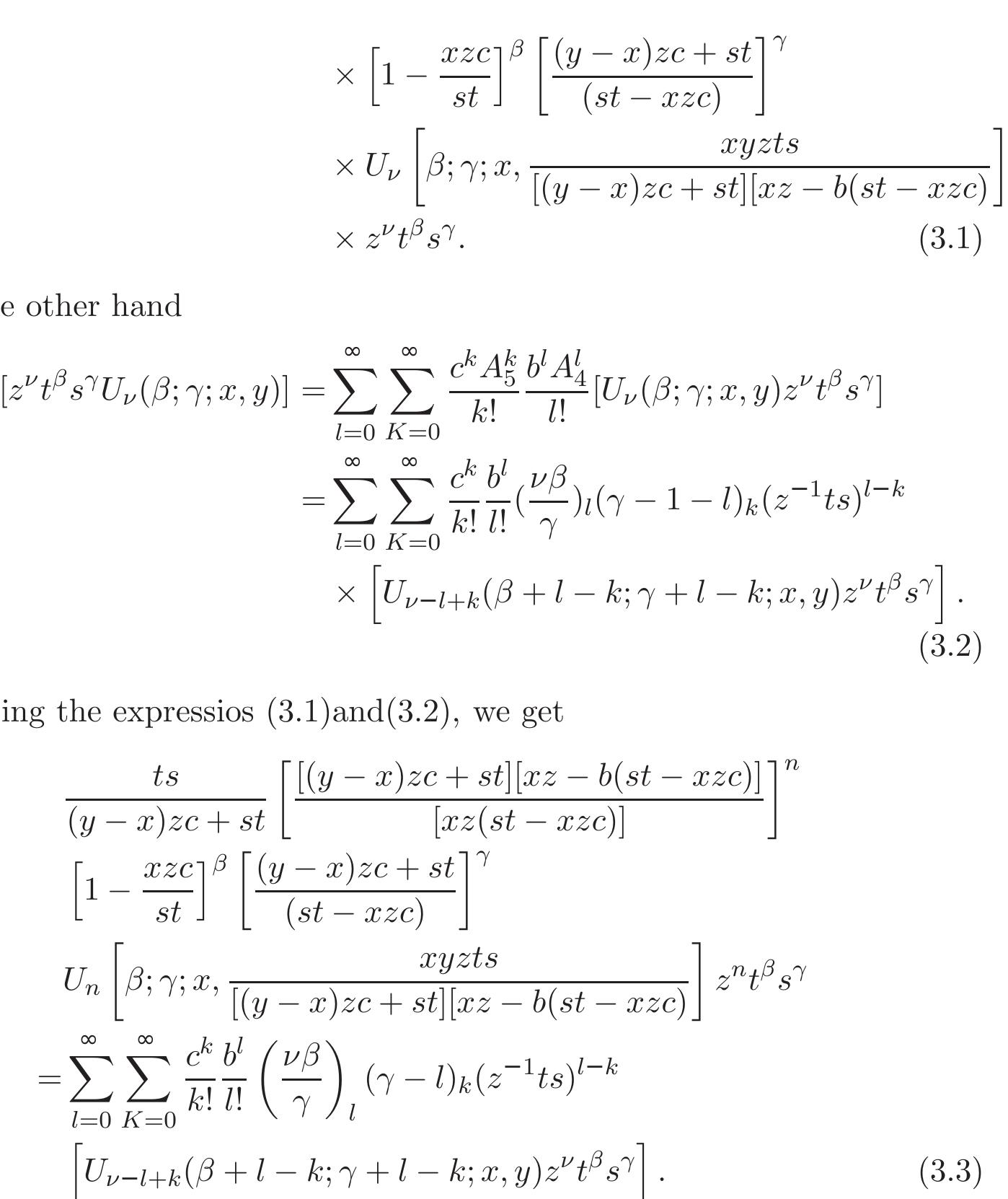 (PDF) Certain Generating Functions of Generalised Hypergeometric 2D ...