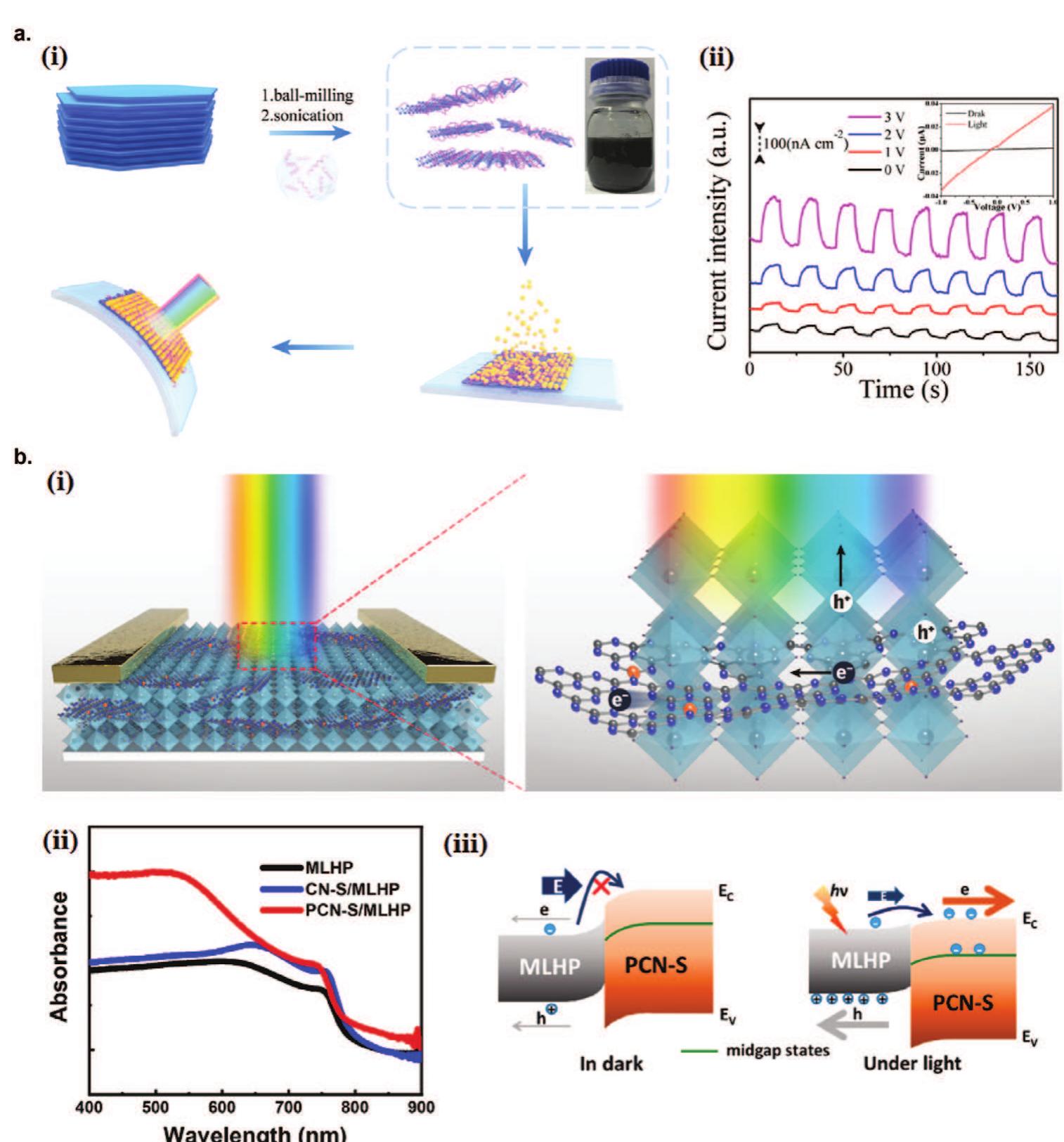 Antimonene and graphitic carbon nitride-based