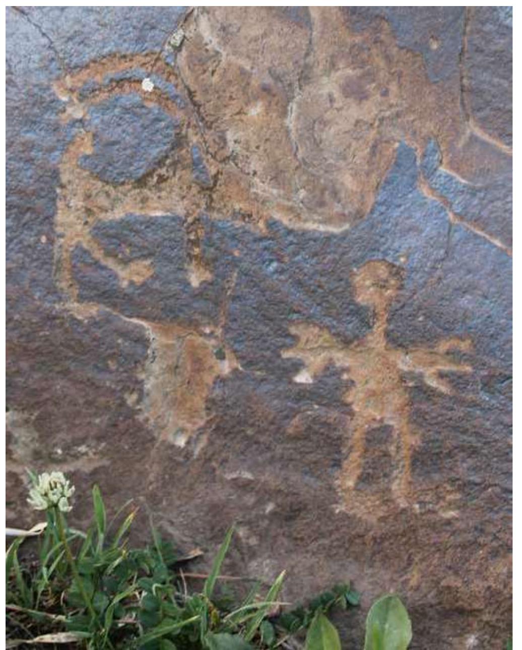 Fig. 10: Saimaluu-Tash 1, rock 1535 (20 x 19 cm.) 
