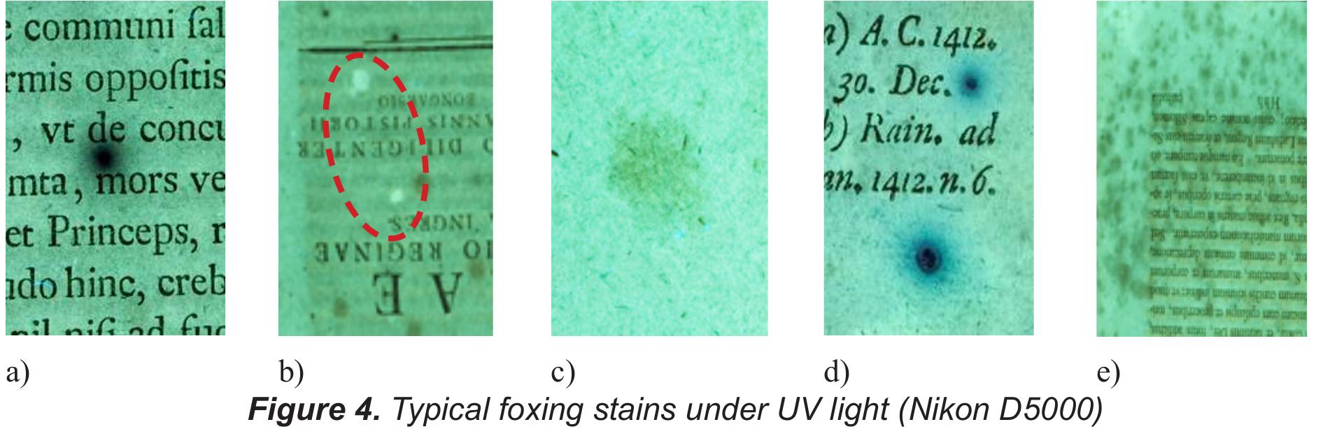 (PDF) Characterization of Foxing Stains on Eighteenth Century Books