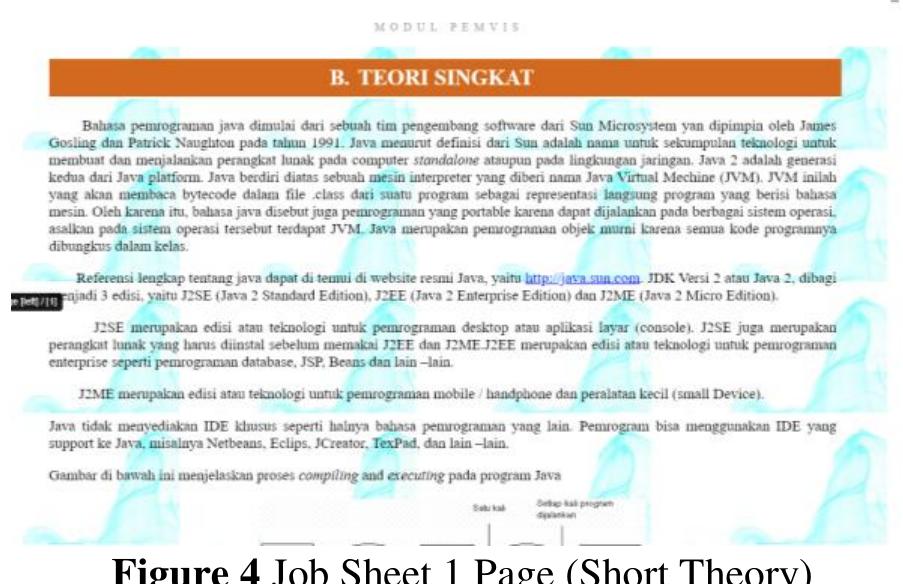 (PDF) The Development of Interactive Project Based E-Module in Visual ...