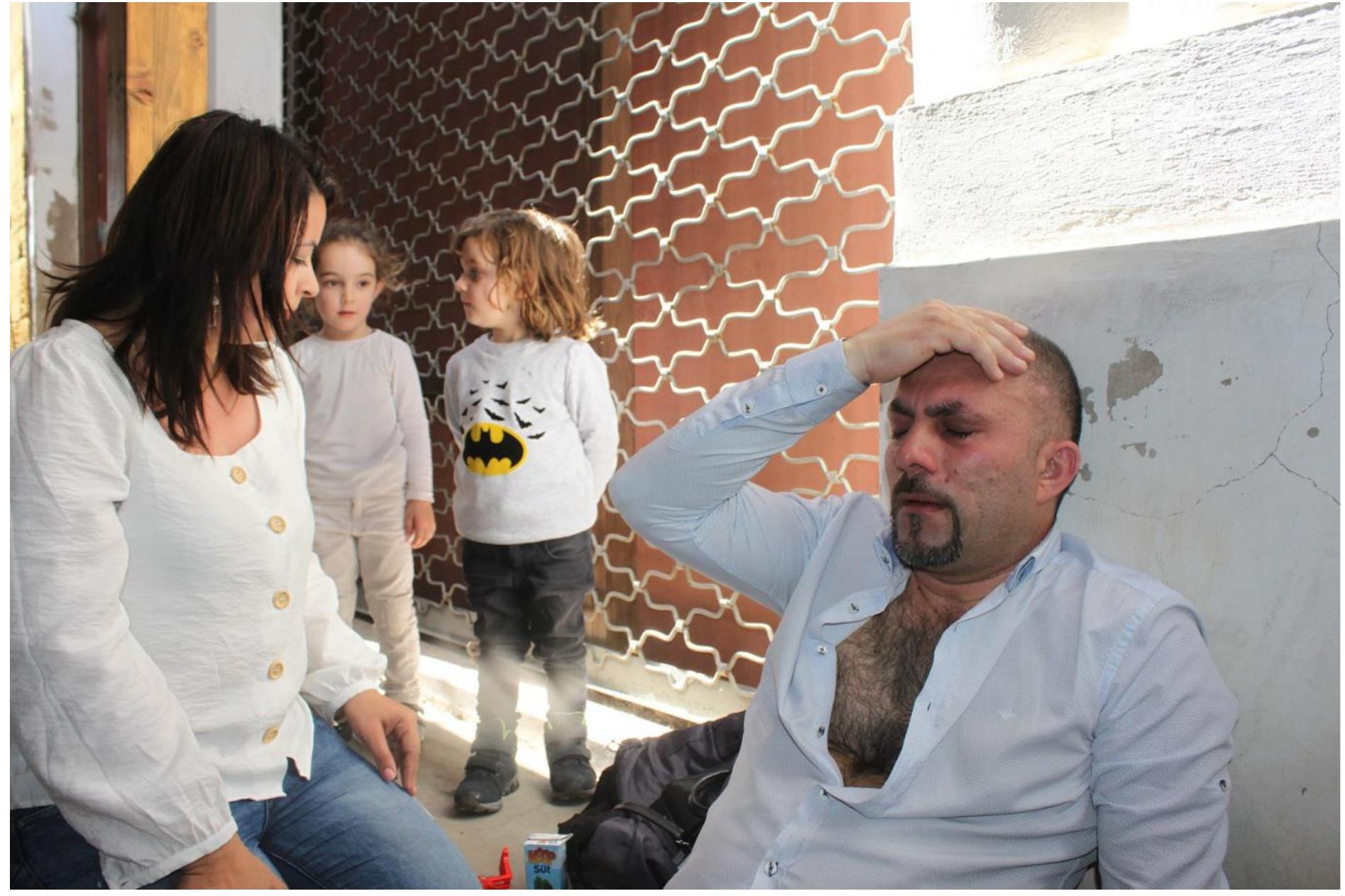 Image published in Kibris Gazetest in March 2020 and during the Green Line protests and the 