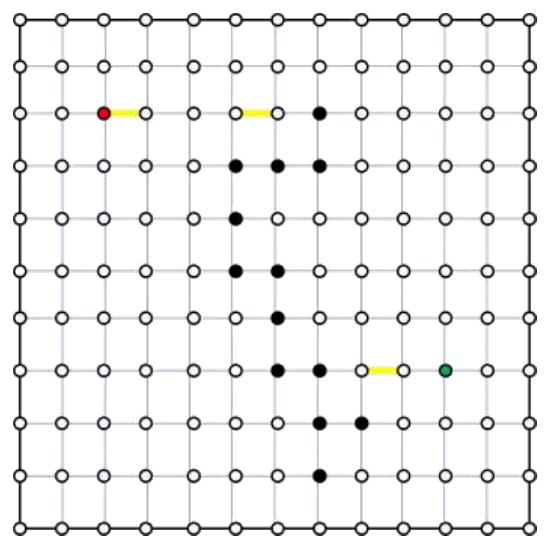 Figure 4 - VLSI Routing in Multiple Layers using Grid based