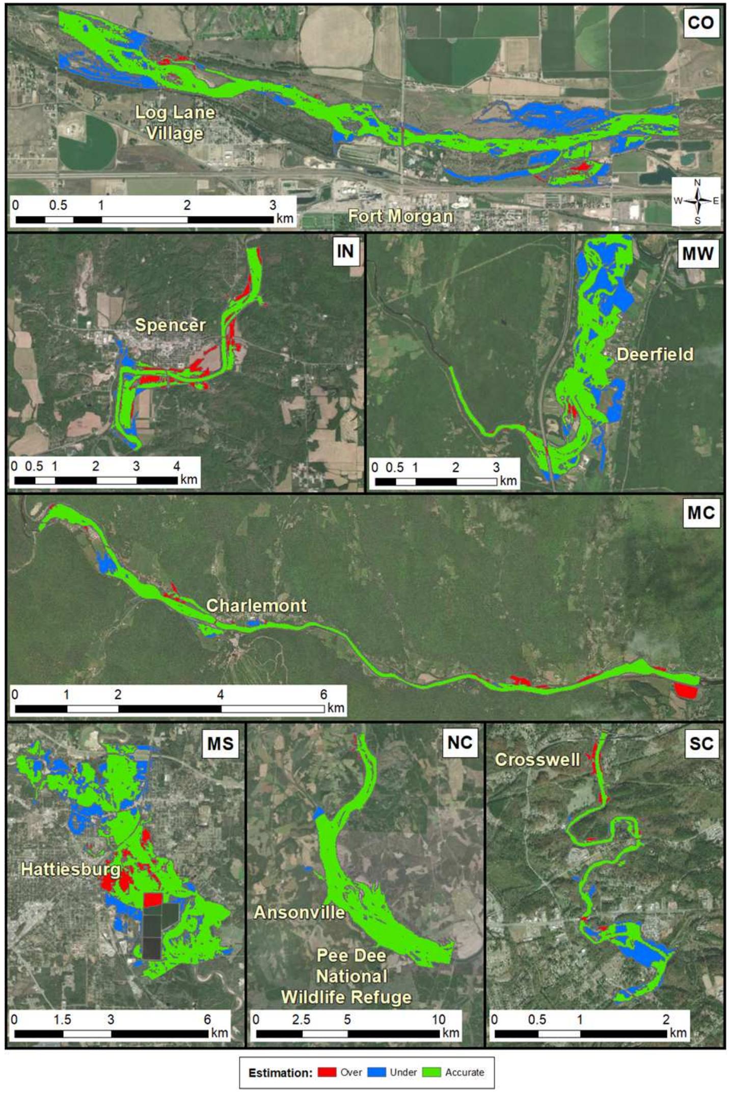 Figure 6 - from Improved accuracy and efficiency of flood