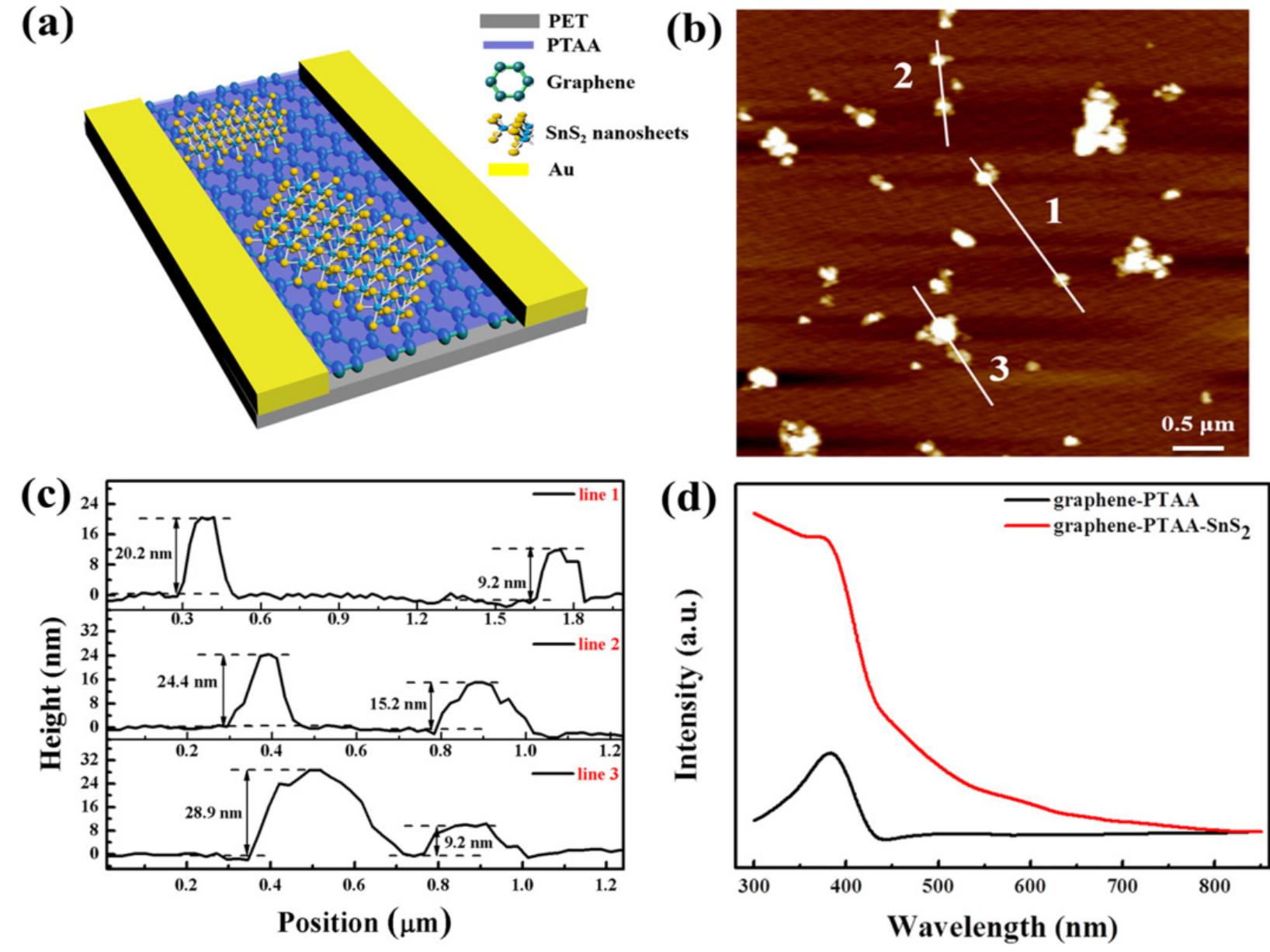 Figure 1 - from Highly-Responsive Broadband Photodetector