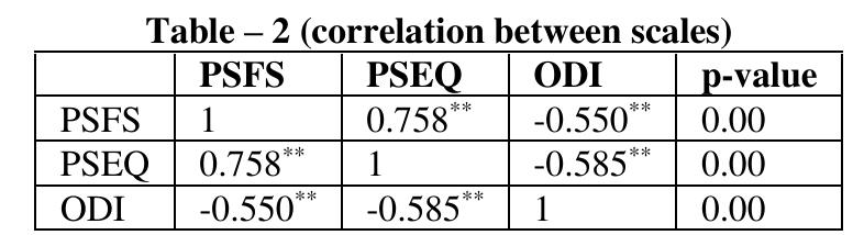 Pseq Score Sheet.pdf (PDF) Analysis of Low Back Pain in Nurses with High Work Load: A Cross ...