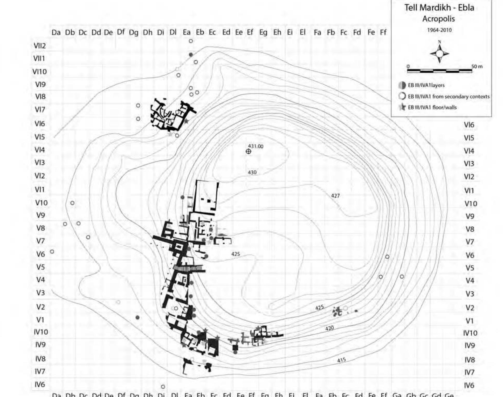 scriptions and drawings, photographs, topographic maps, overlays, and stratigraphic sections. Building 
