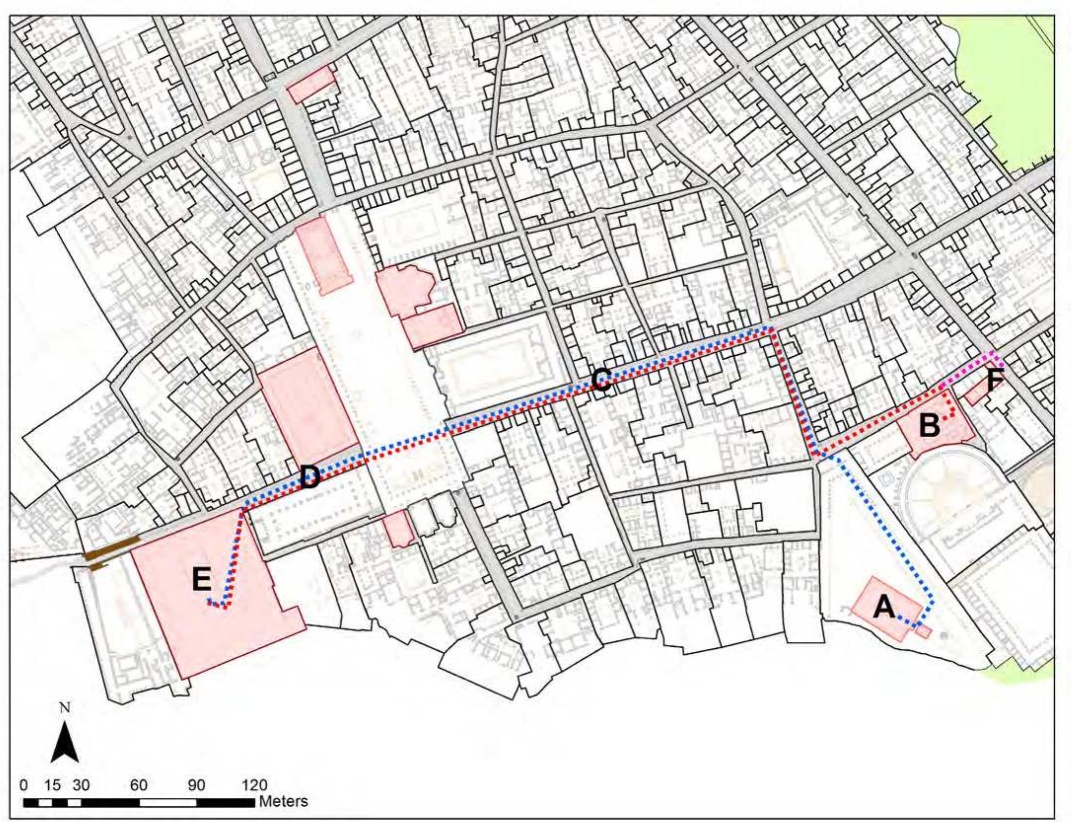 (PDF) Tracing procession routes for the principal cults in Pompeii