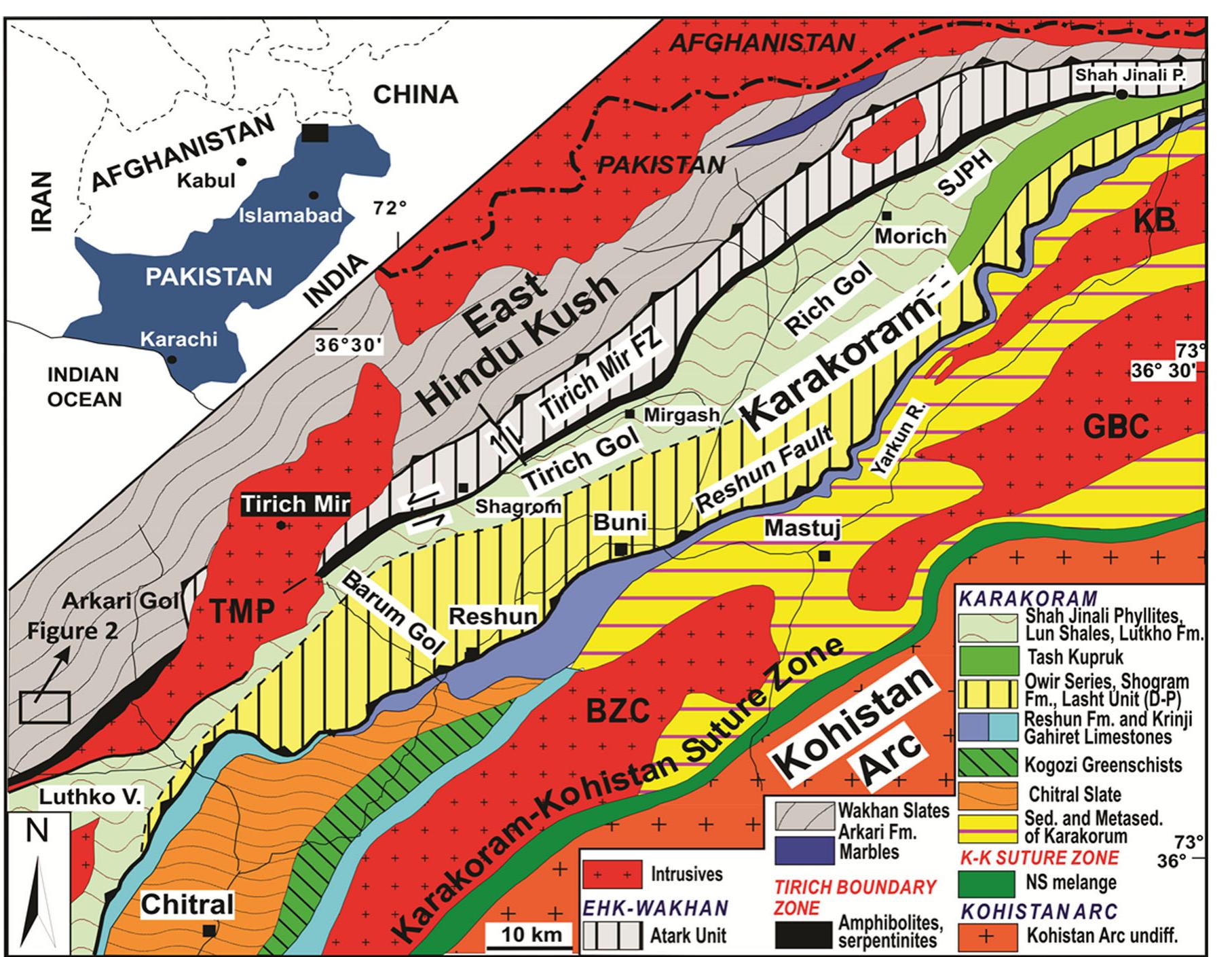 Figure 1 - from Geochemistry of stratabound scheelite