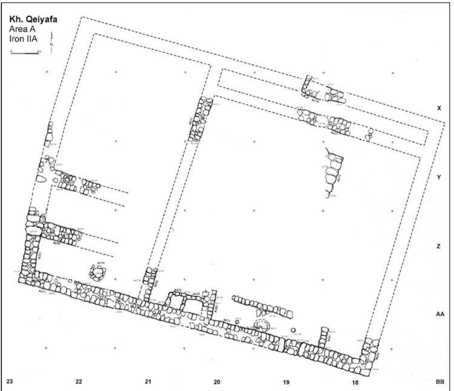 The summit (Area A in fig. 1) was excavated by Garfinkel and his colleagues. 