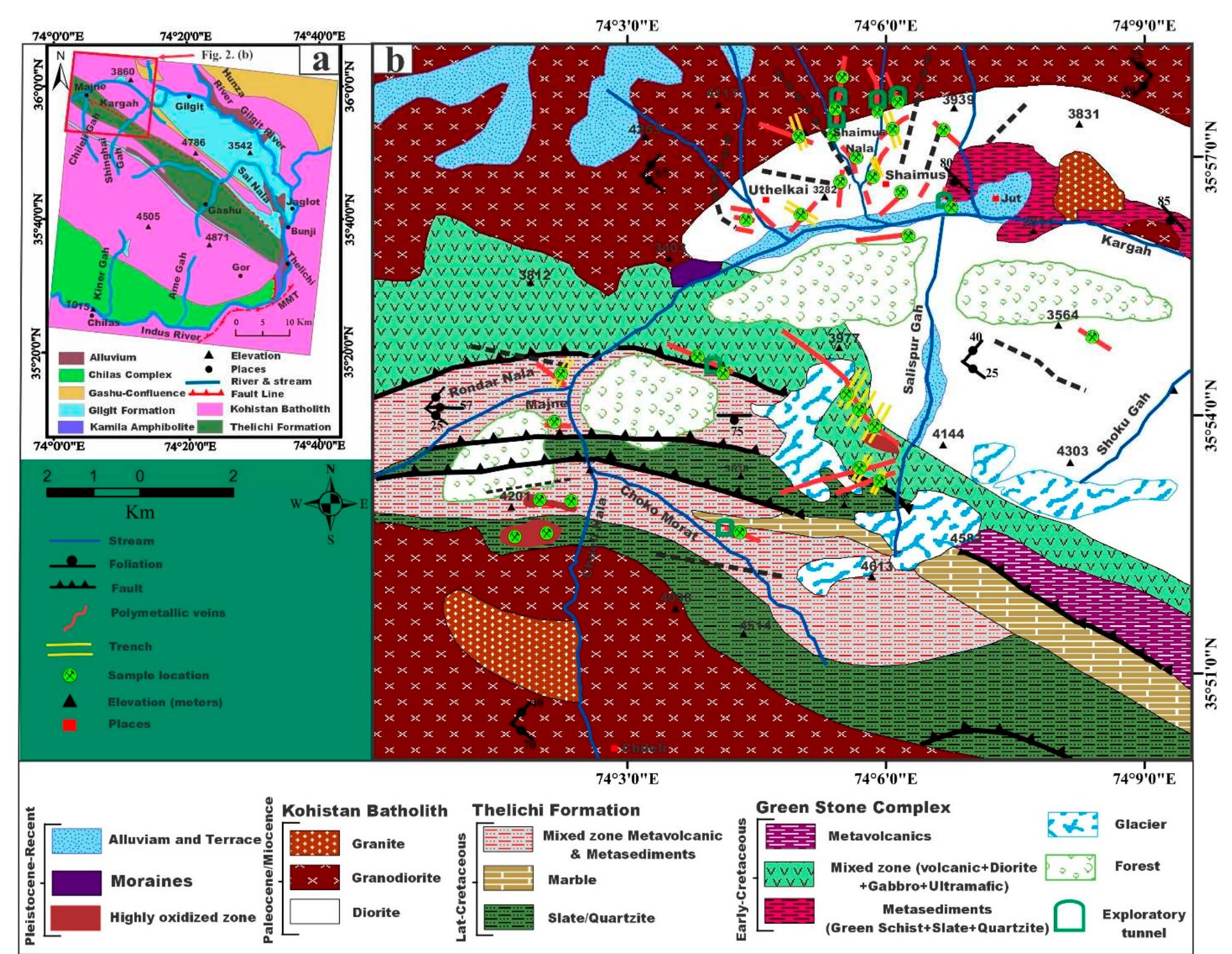 Figure 2 - from Mineralogy, Fluid Inclusions, and Isotopic