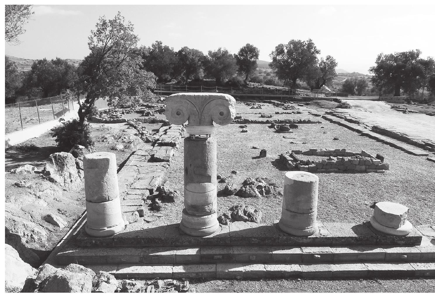 Figure 8 - from The Sanctuaries on the Island of Lesbos from