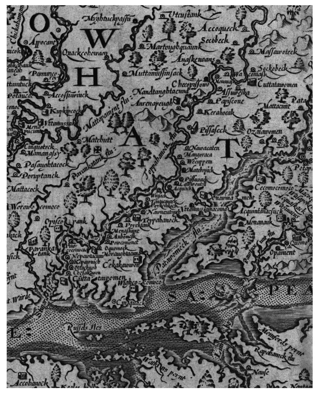 Figure 2 - from Rappahannock Oral Tradition, John Smith's