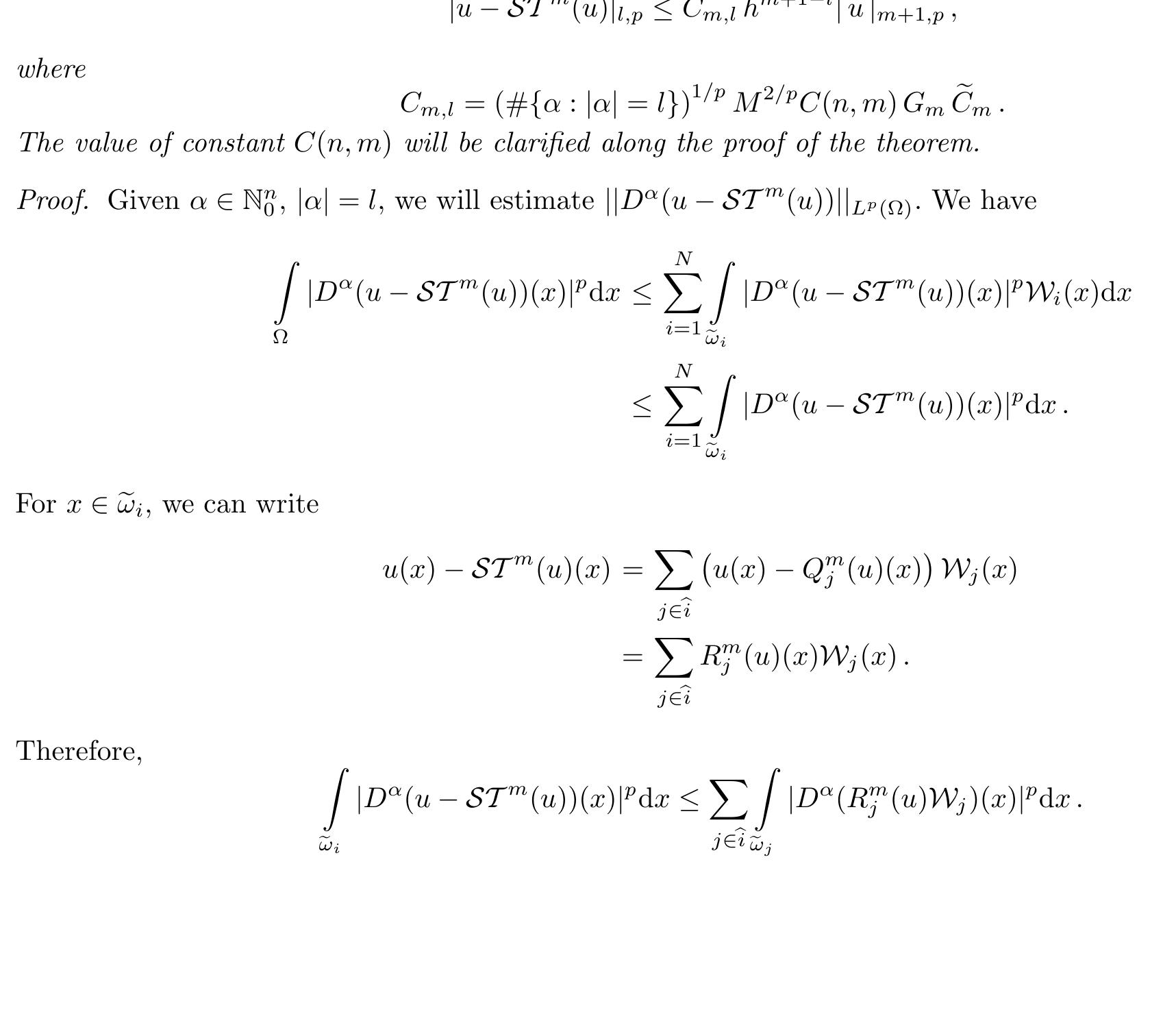 (PDF) Error estimates for Modified Local Shepard's Formulas in Sobolev ...