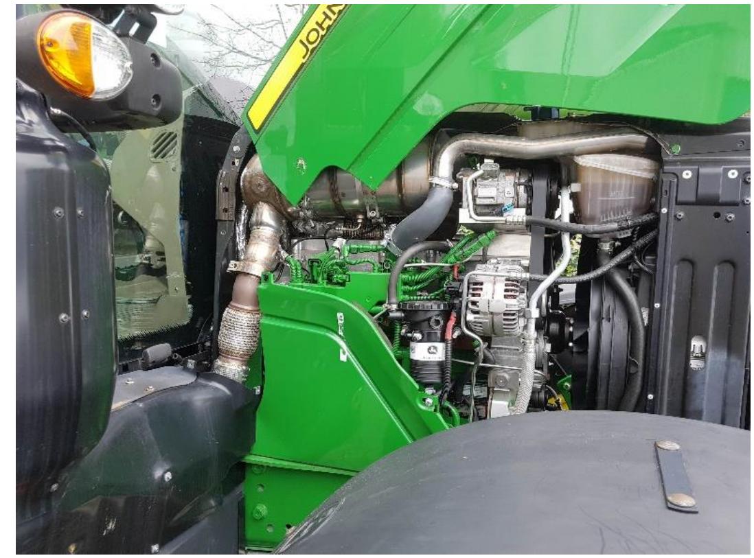 Jd762 Engine Hdmk engine integrated into the jd tractor