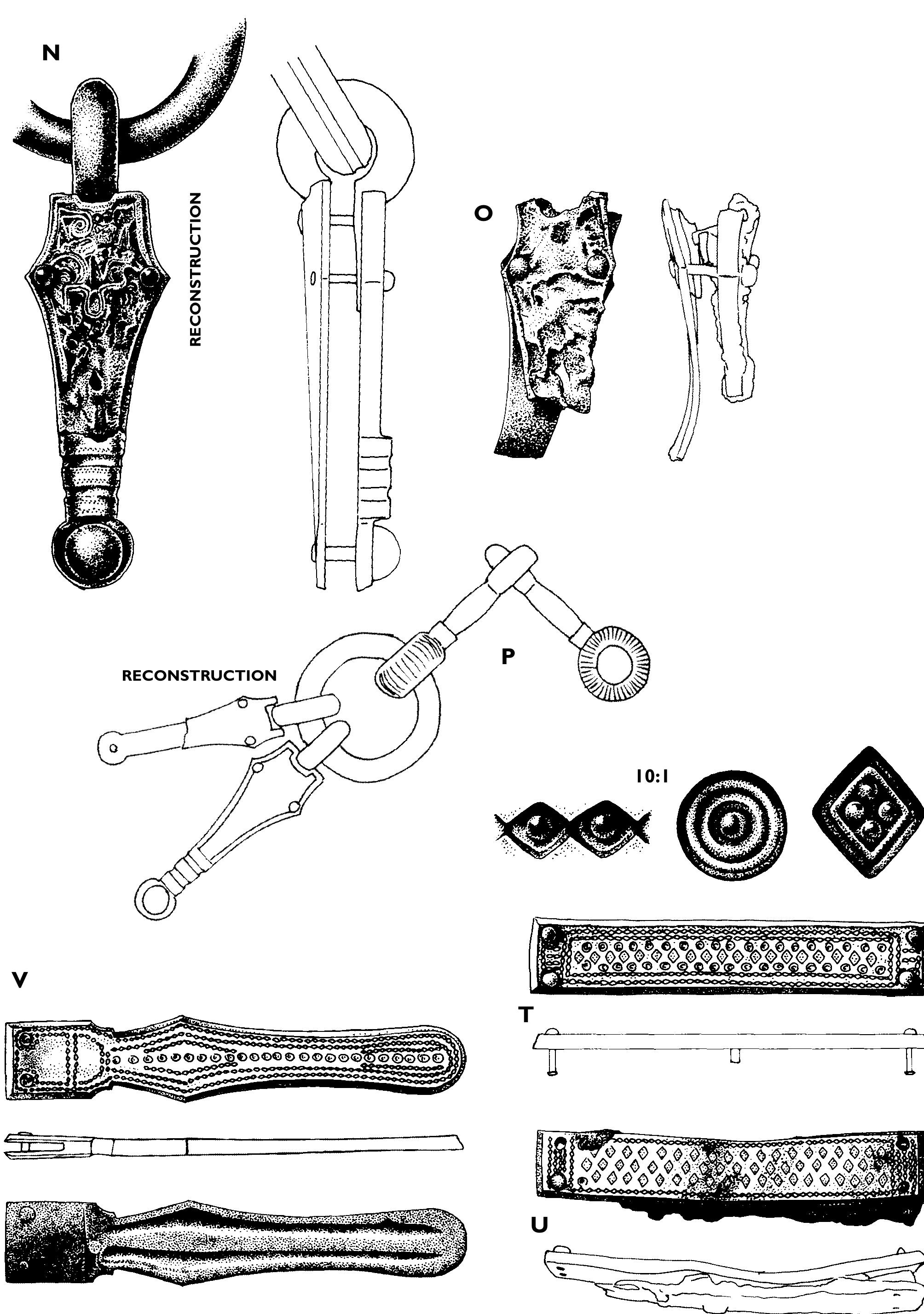 Fig. 10:18. Bhr 1961:33a. Scale I:1, except as noted. Drawings by Stefan Kayat. 