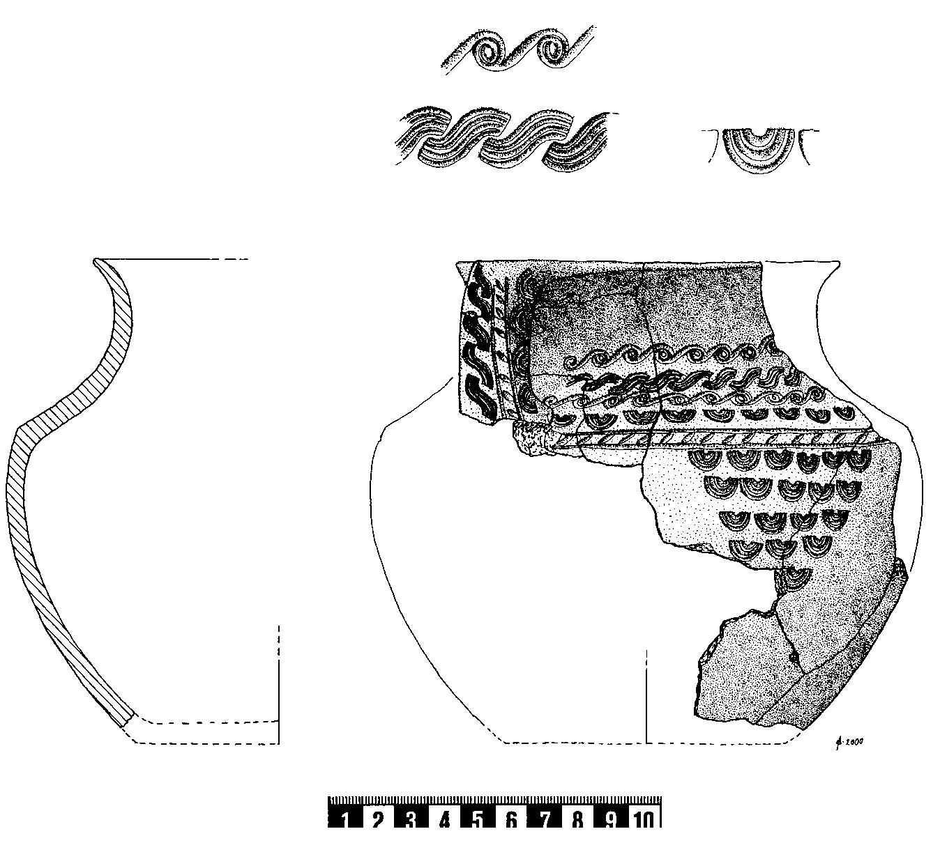 Fig. 10:26. Bhr 1967:13. Drawing by Cecilia Bonnevier.  Bhr 1967:16 (ATA 0612/2002 feature | 6/63-67) 