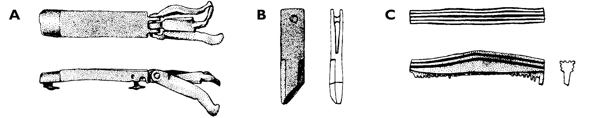 Fig. 10:20. Bhr 1967:12. Scale I:1. Drawings by Stefan Kayat. 