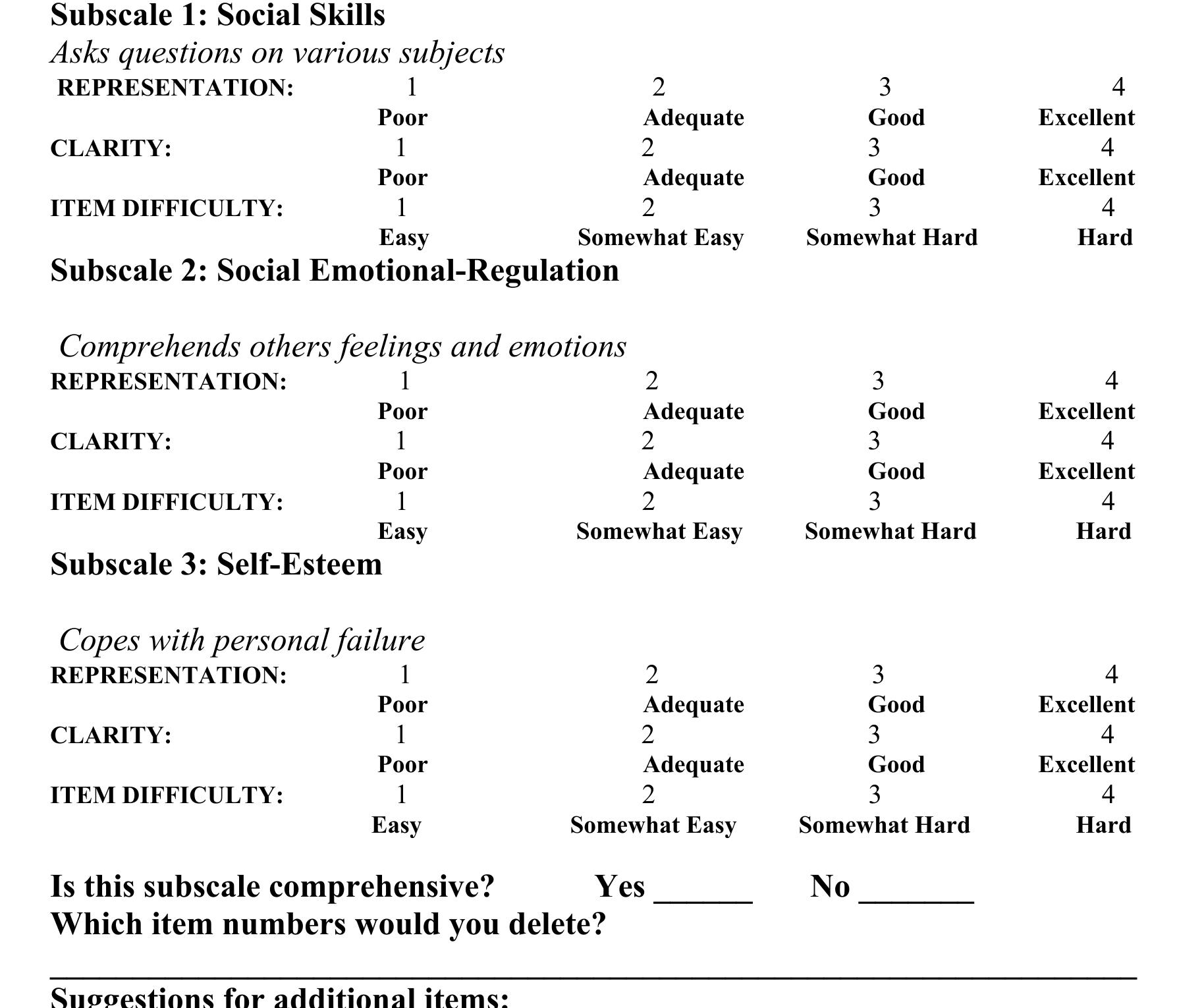 (PDF) Development and Validation of the Children's Social Competence Scale