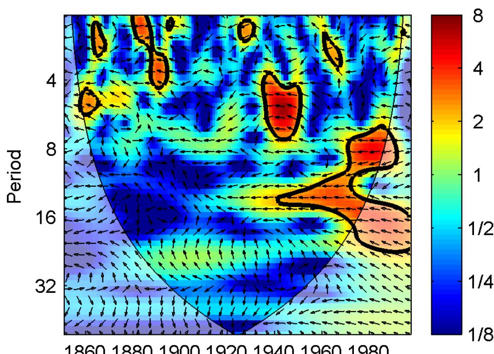 (PDF) Application of the cross wavelet transform and wavelet coherence ...