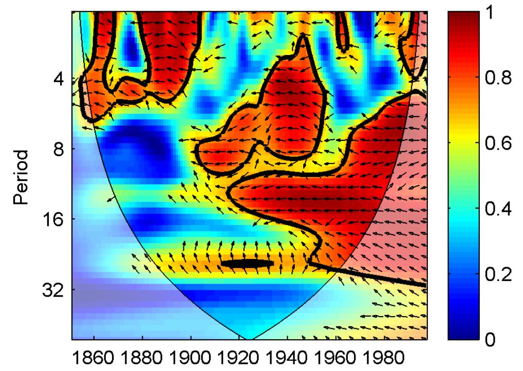 (PDF) Application of the cross wavelet transform and wavelet coherence ...