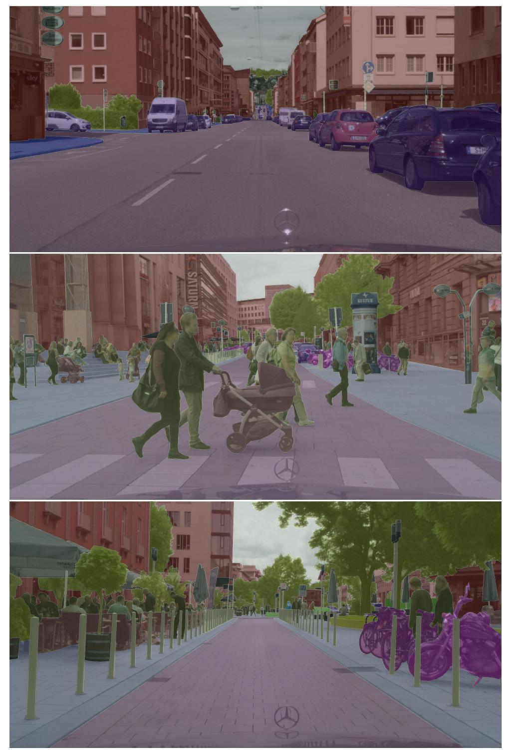 Example images (2 mp, color, hdr) with annotations from our