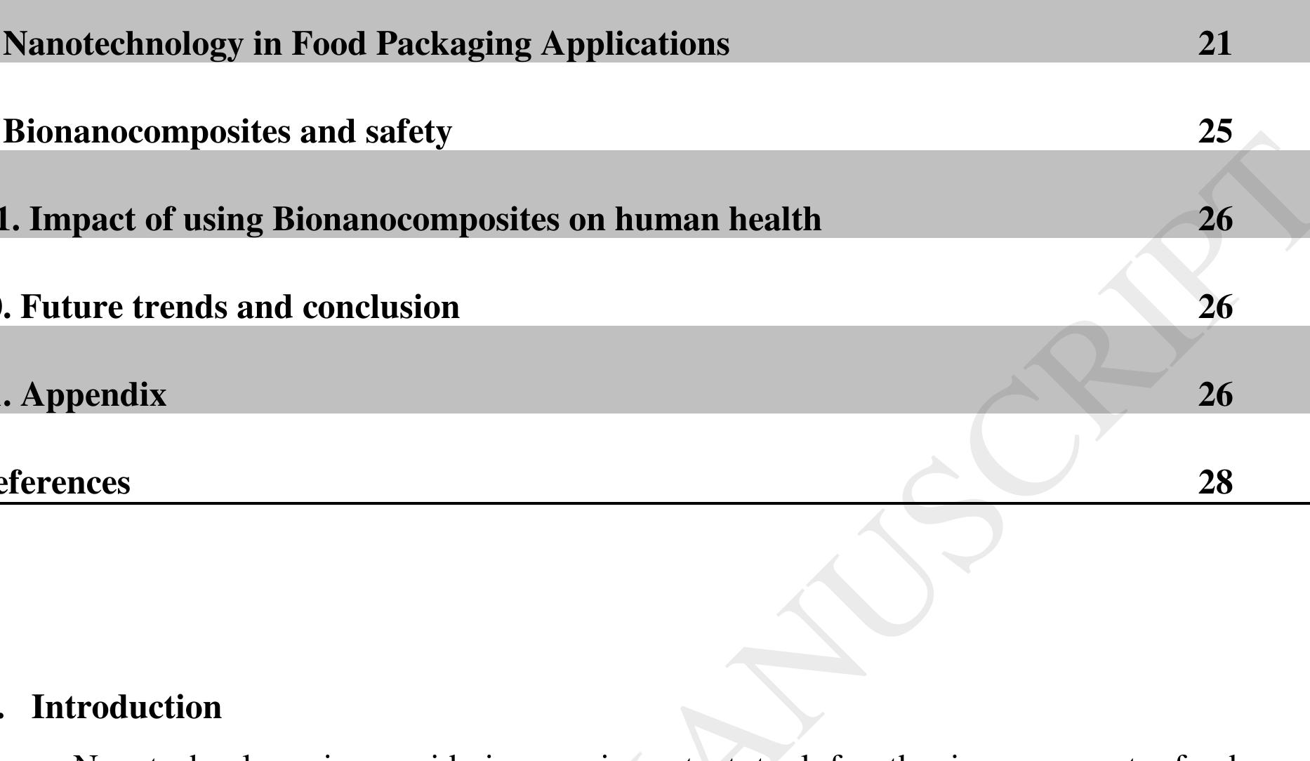 (PDF) Bionanocomposites materials for food packaging applications ...