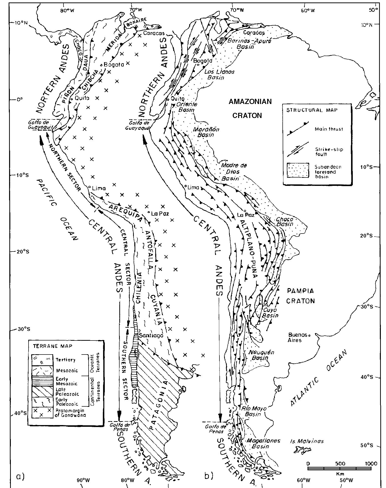 (PDF) Plate tectonic setting of the Andean Cordillera