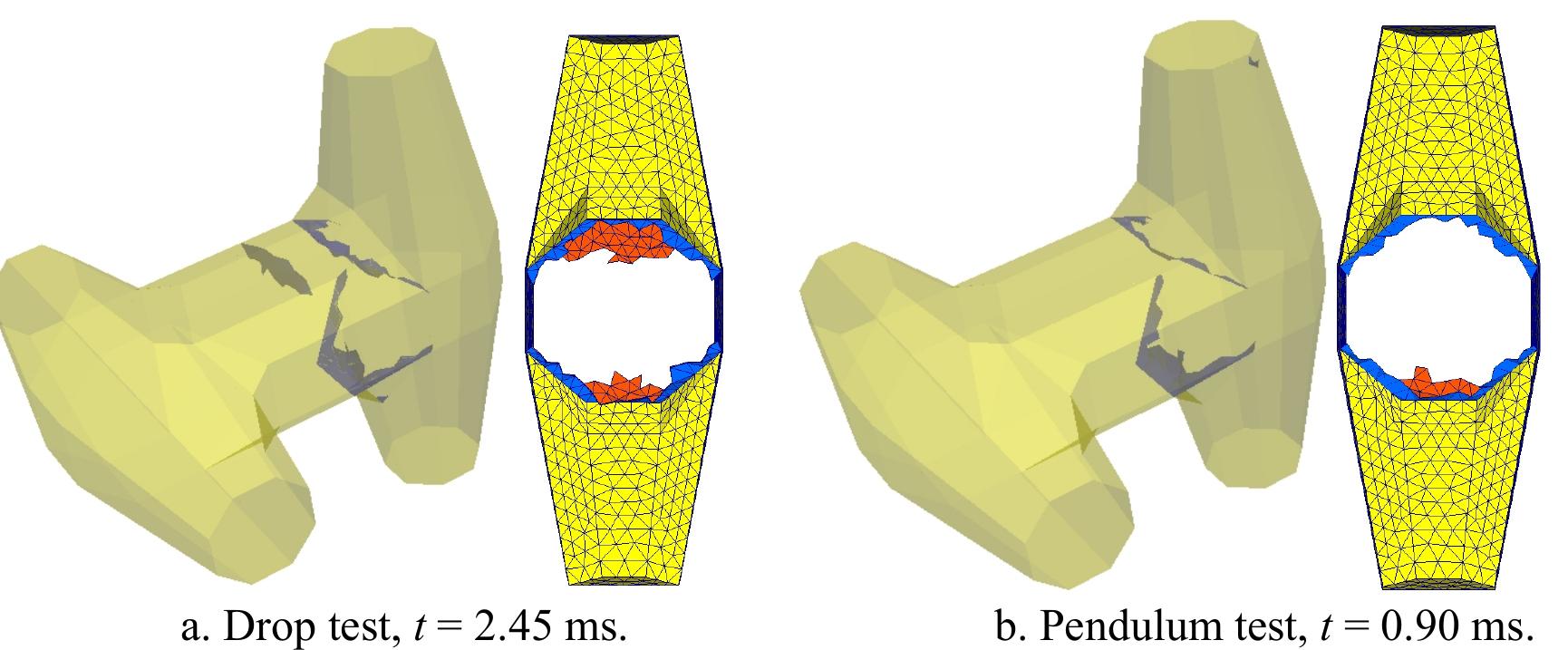 (PDF) Numerical simulation of breakages of concrete armour units using ...