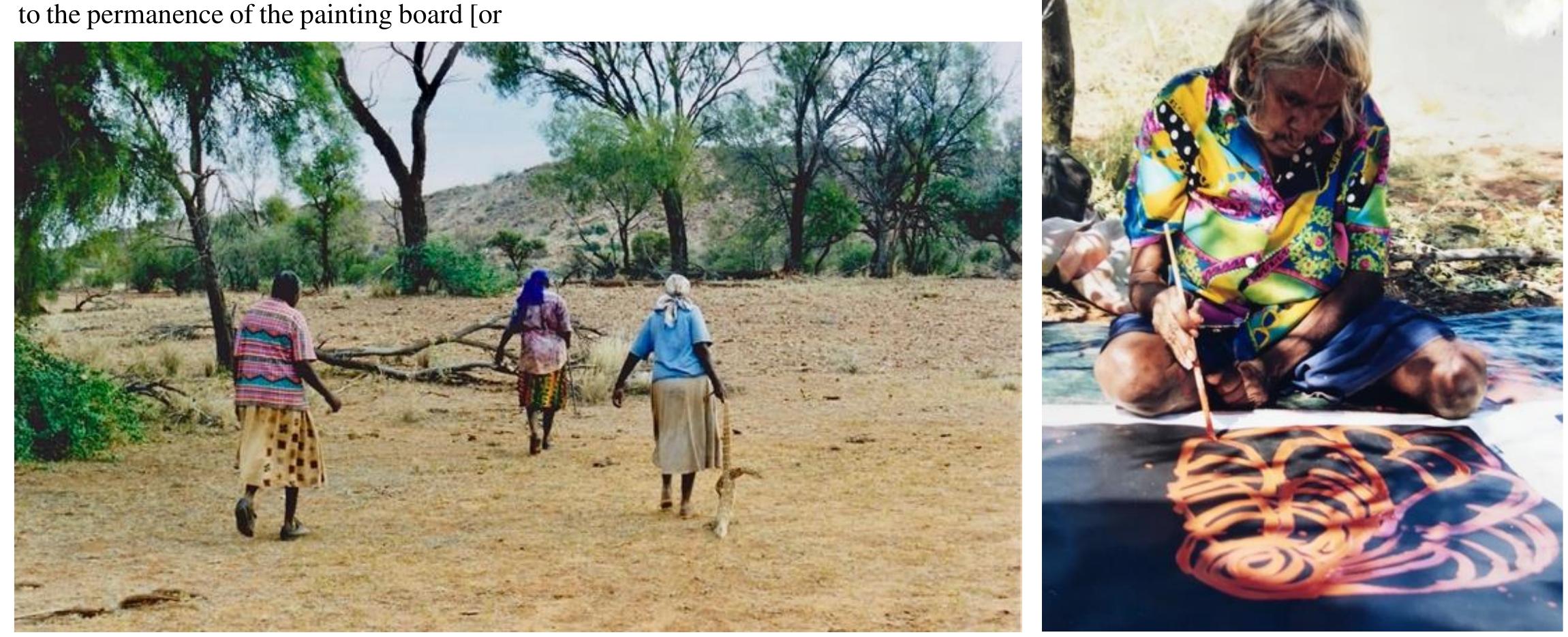 All around the world, past and present injustices and genocidal policies toward indigenous people meet with inaction and denial. The legacy of those actions is visi- ble in shocking health statistics, high mor- tality rates, lower-than-average life spans, and high levels of unemployment. Abo- riginal art has the power to speak to con- tentious issues, but its capacity to bear 