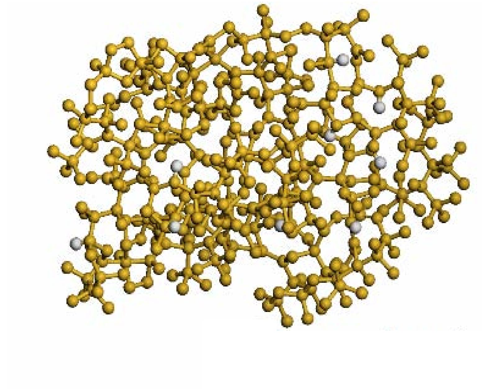 Random Distributed Atoms (PDF) Modelling of defect states in covalent amorphous solids