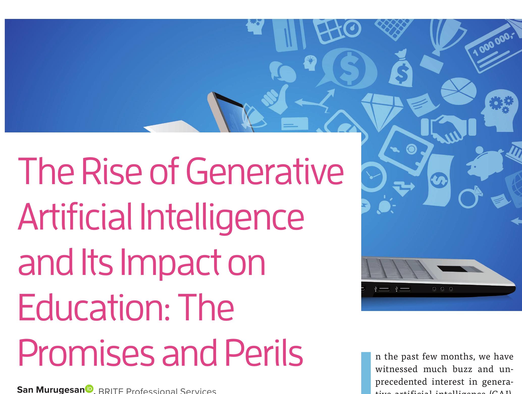 (PDF) The Rise of Generative Artificial Intelligence and Its Impact on ...