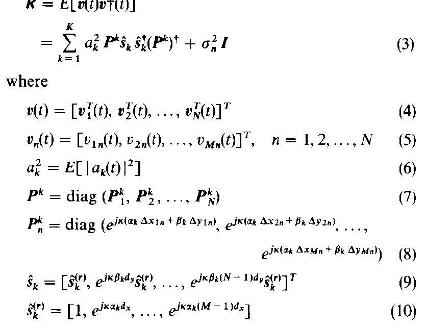 (PDF) Two-dimensional angle-of-arrival estimation for uniform planar ...