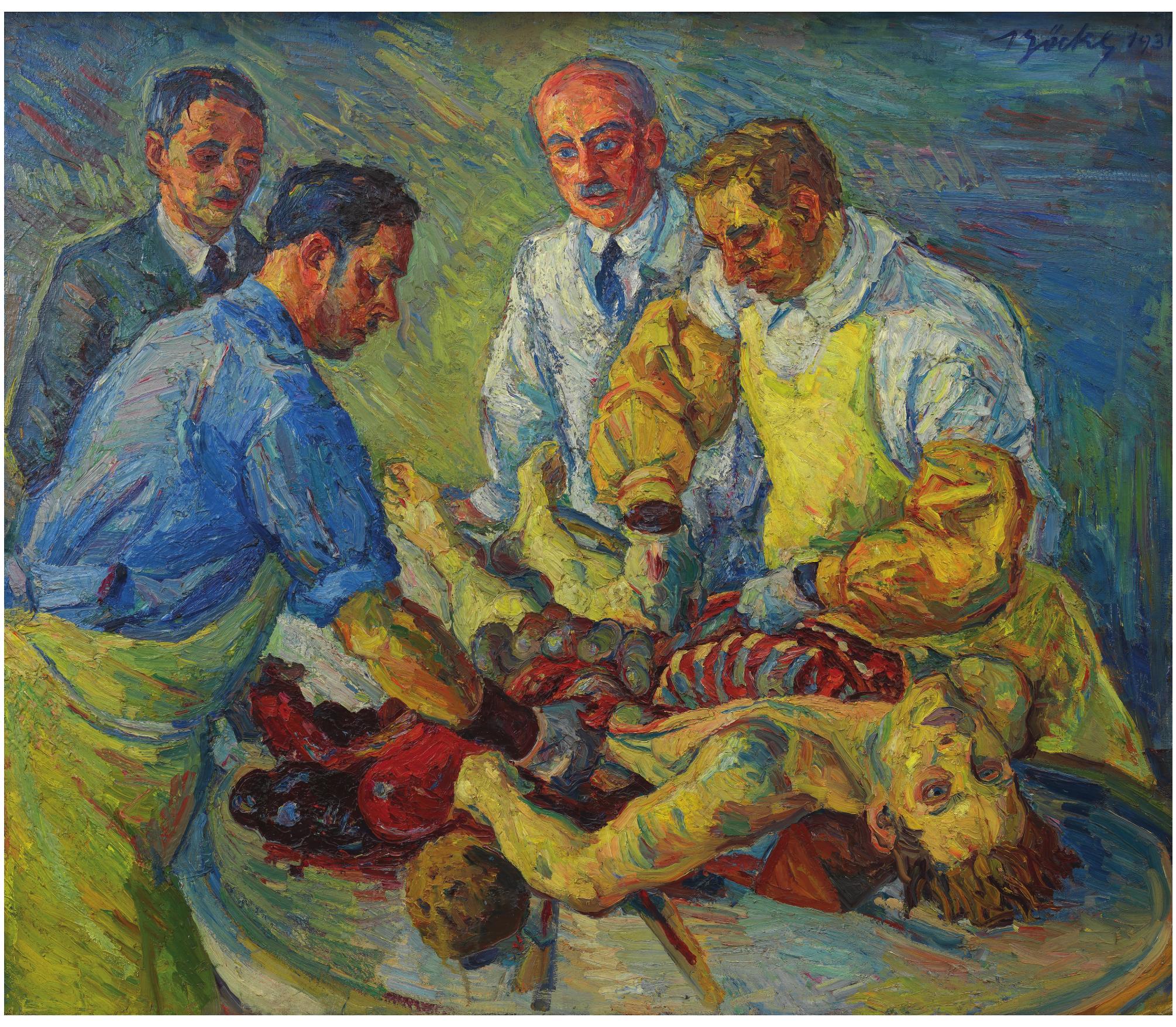 13 Herbert Boeckl, Anatomy, 1931. Oil on canvas,  133 x 156cm. Vienna:  Wien Museum. © Herbert Boeckl. Photo: Birgit und Peter Kainz, Wien Museum.  —  Second, the absence of interwar Austrian art from the historiographic stage may also be explained as a function of the prevalence of figurative painting that displayed little of the interest in radical politics of the avant-gardes in neighbouring Czechoslovakia or Germany. There is little space in histories of modernism for work of this kind, and interesting parallels can be found elsewhere. In her study of women artists in Weimar Germany, Marsha Meskimmon suggested that their exclusion from traditional histories of German modernism was due not merely to the long-standing gender bias of art-historical writing, but also due to the fact that so many women artists employed an expressive figurative language that was 