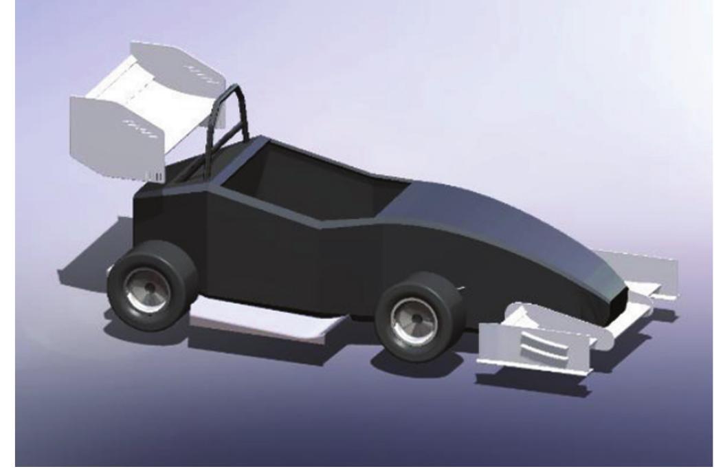Sae Legal Rear Wing Figure 4 - from DEVELOPMENT OF MULTI-ELEMENT ACTIVE