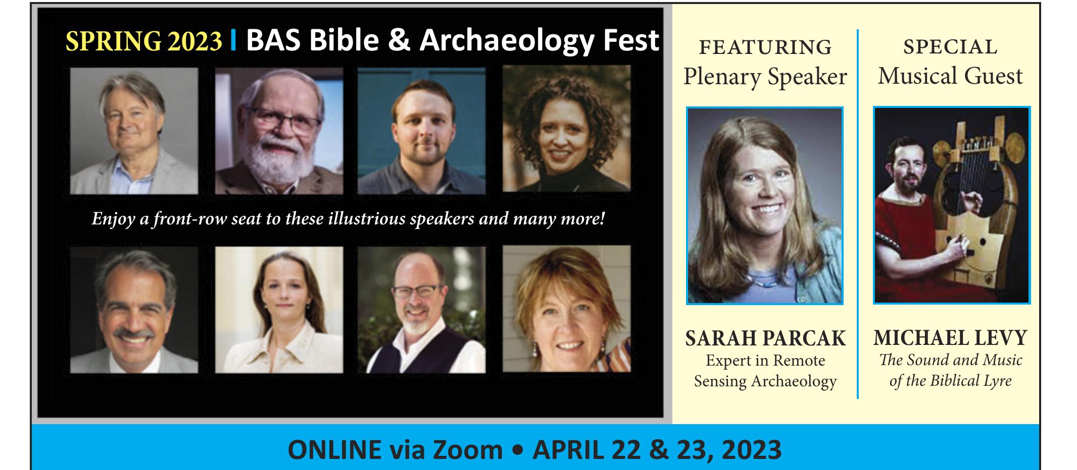 Insightful talks on Hebrew Bible and New Testament topics from these renowned scholars! 