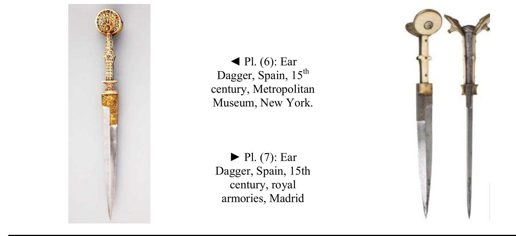 (PDF) Ear Dagger from the 14TH to the 19TH Centuries: An Artistic ...
