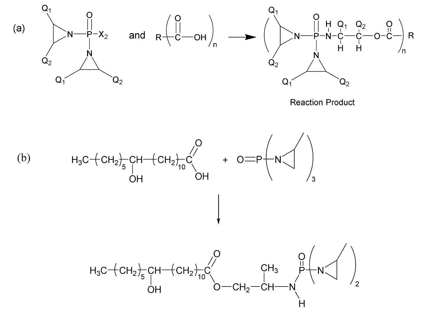 An example molecule of schiff base bonding agent.