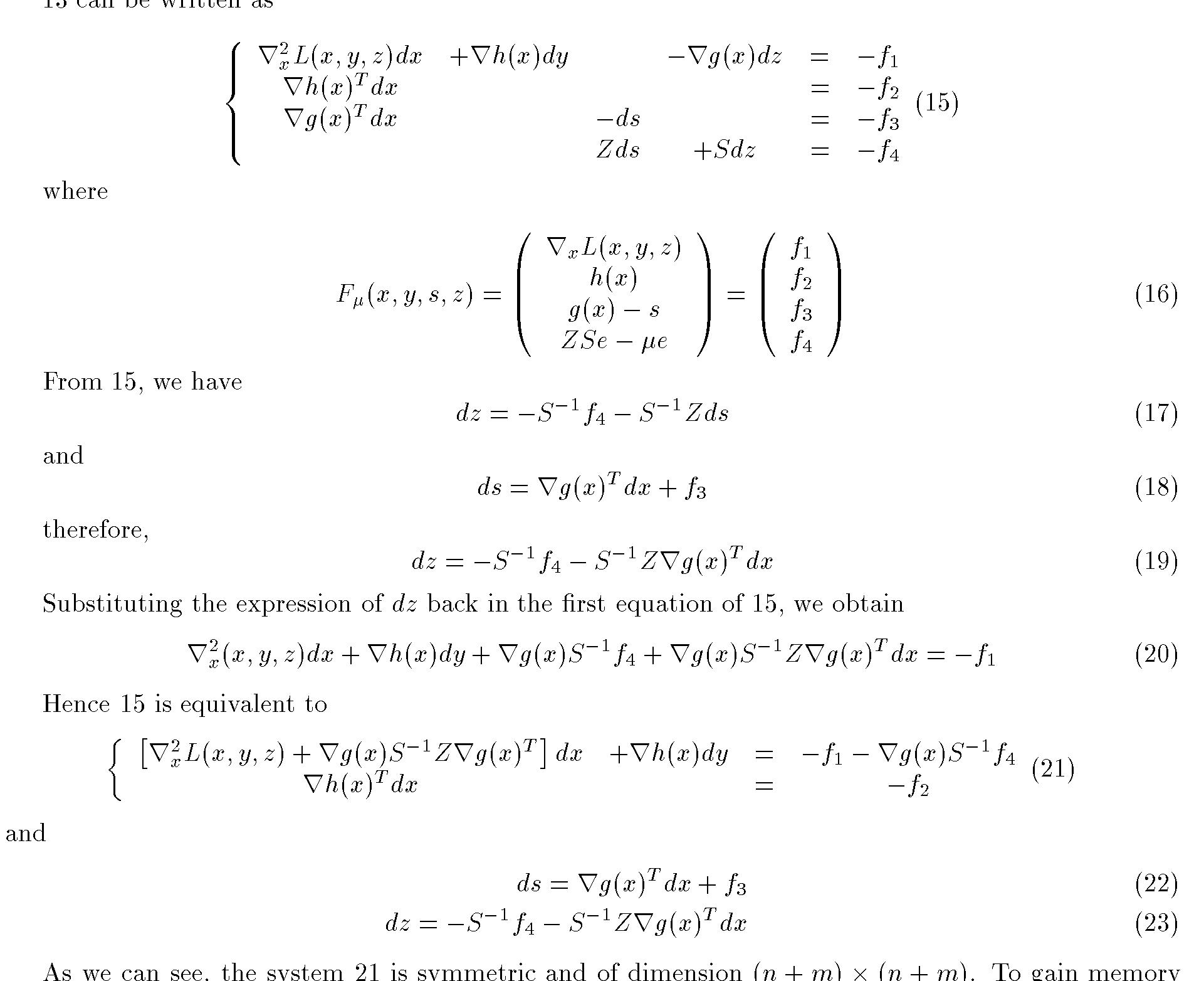 Table 1 - from Primal-Dual Optimization Methods In Neural