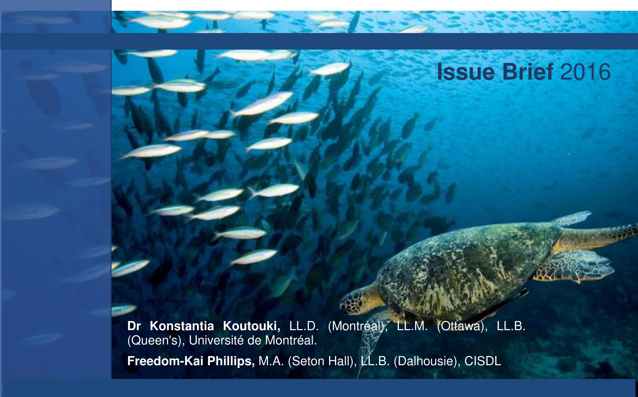 (PDF) SDG 14 on Ensuring Conservation and Sustainable Use of Oceans and ...
