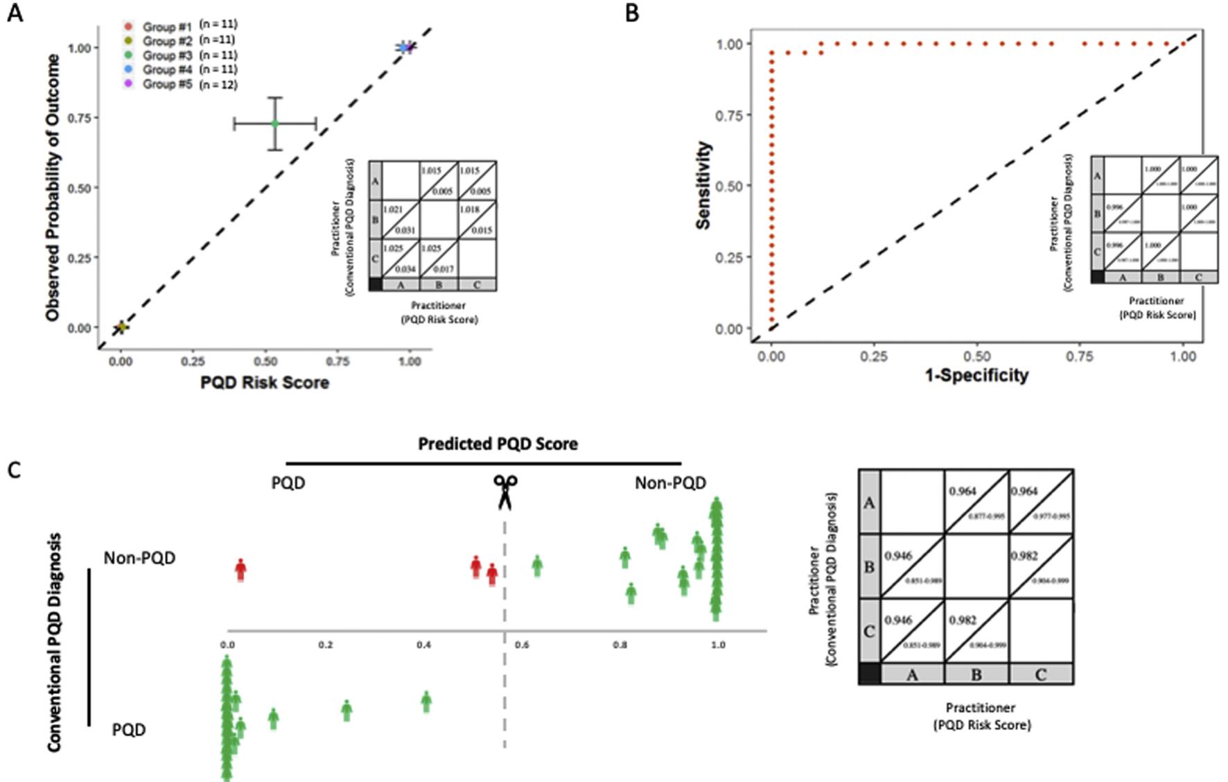 (PDF) Development and validation of a diagnostic risk score for ...