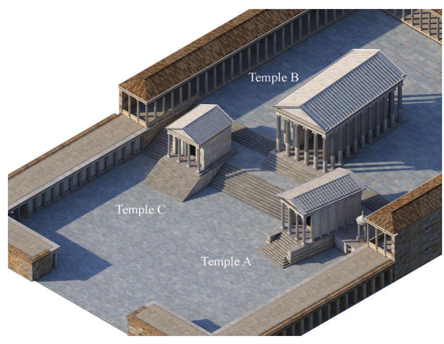 Figure 1 - from The Late Severan Reconstruction of Temple A
