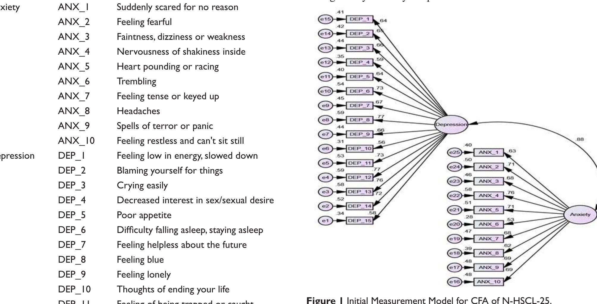 (PDF) A confirmatory factor analysis of hopkins symptoms checklist ...
