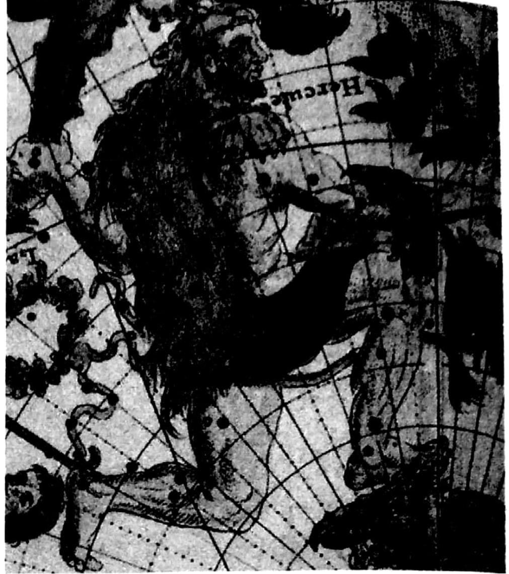 Resim 6: Herkiil, 1717 tarihli Philippe De La Hire’in Planisphere céléste’si 