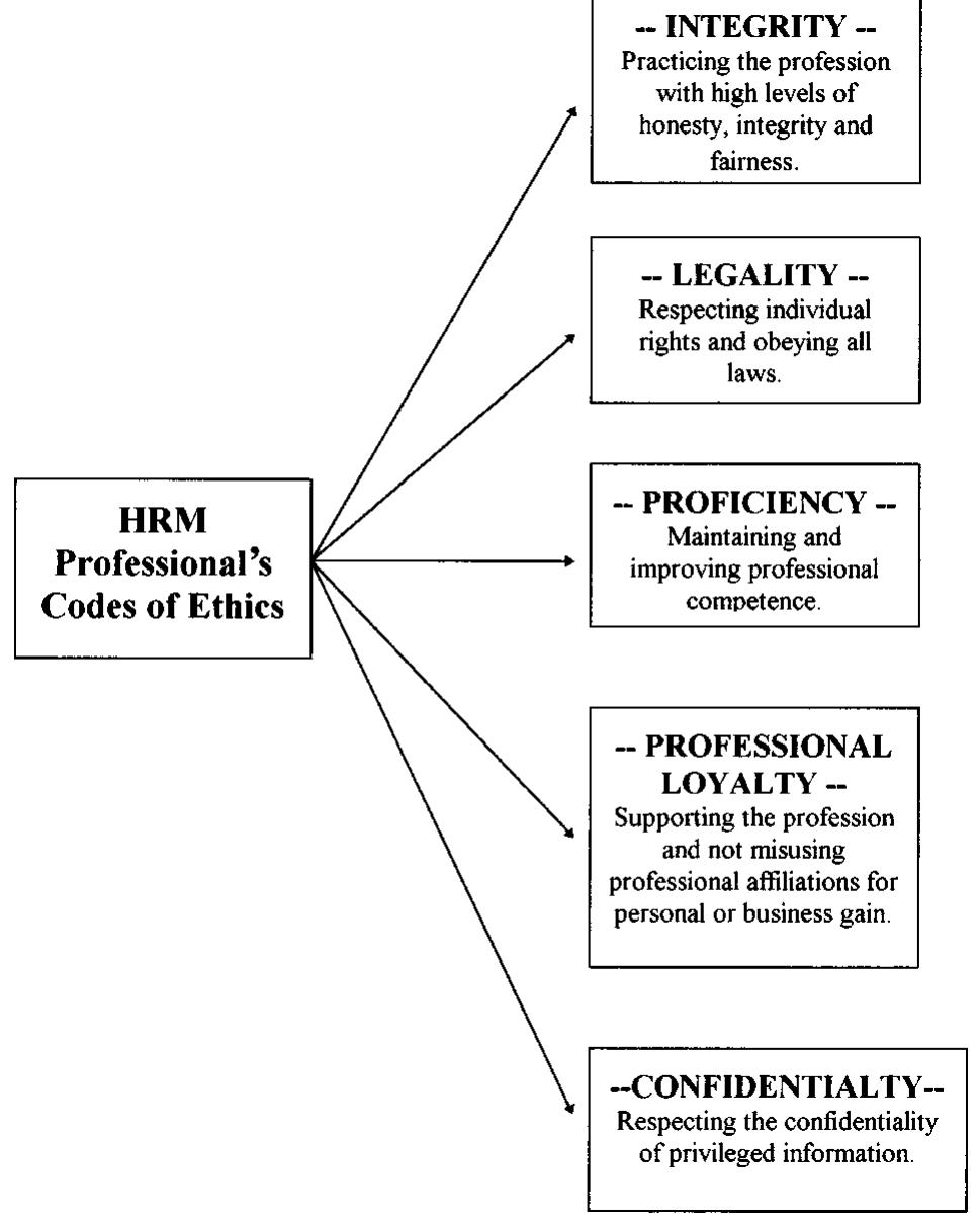 (PDF) Ethical Standards for Human Resource Management Professionals: A ...