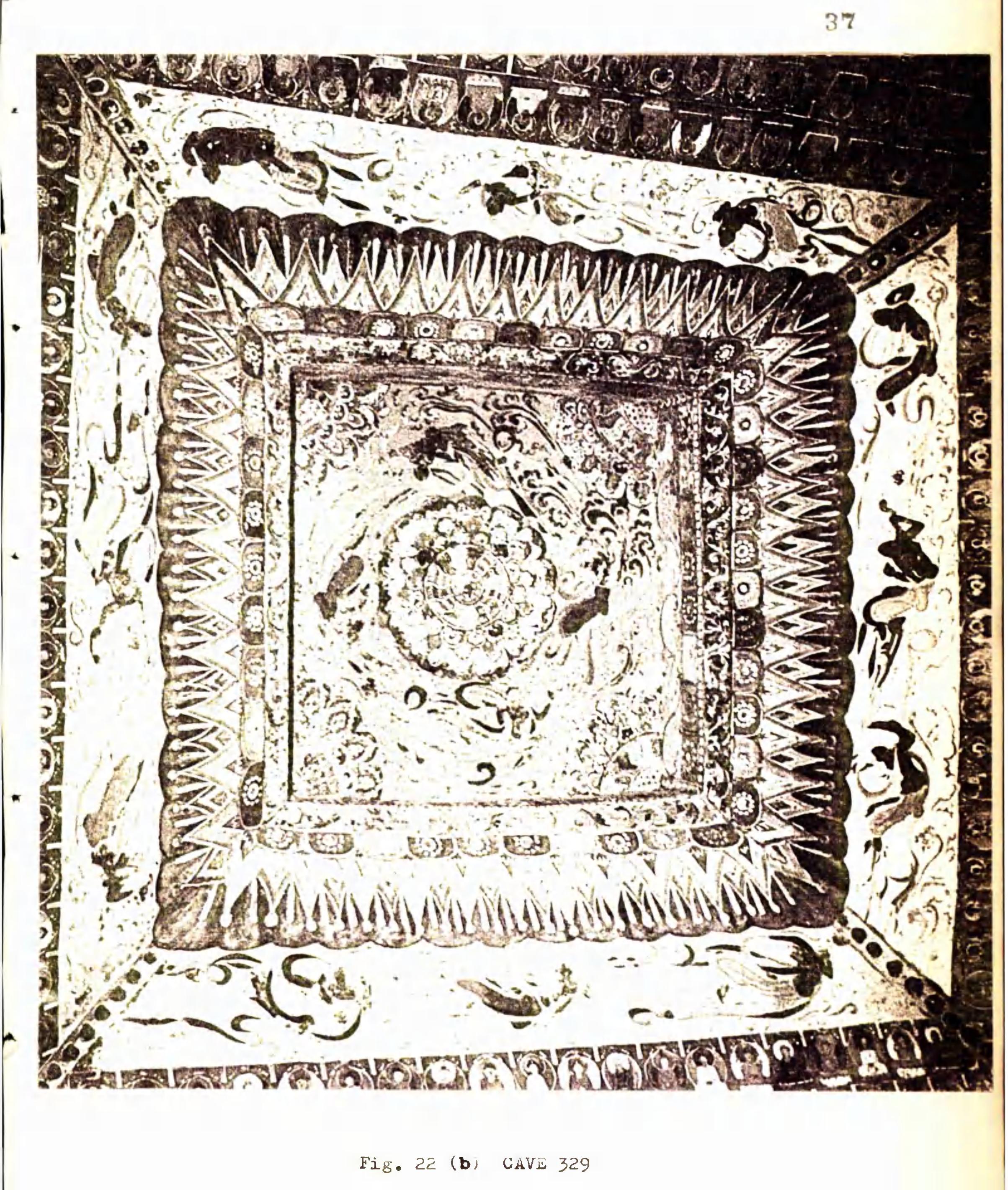 PDF) Ceiling paintings in the Mogao cave-temples